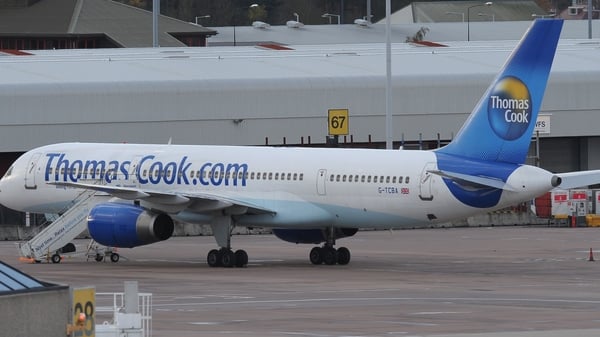 Thomas Cook said its revenue for its first half of the year grew slightly to £2.67 billion
