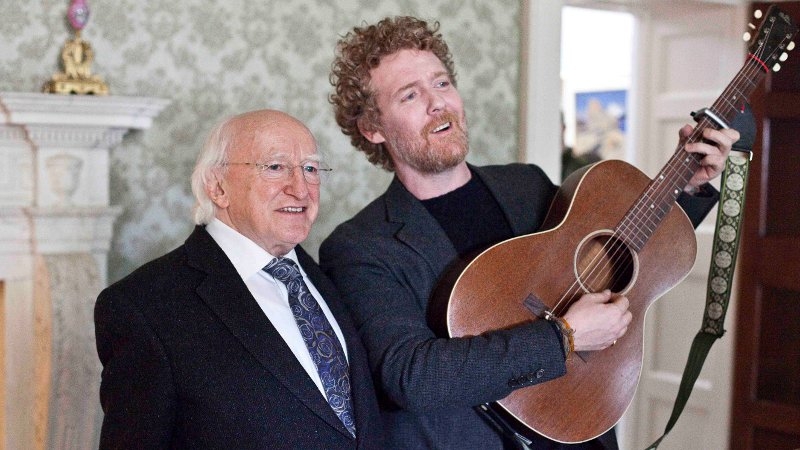 The President's Call - President Higgins and Glen Hansard