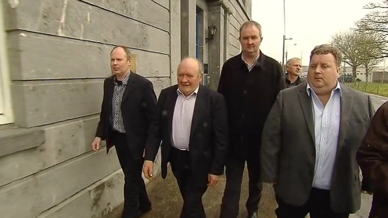 The men are charged in connection with the cutting of turf on a Special Area of Conservation