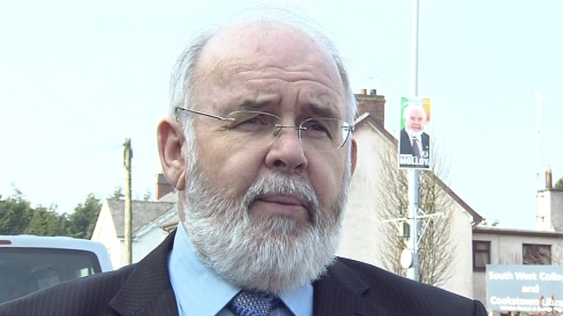 Francie Molloy will replace outgoing MP Martin McGuinness