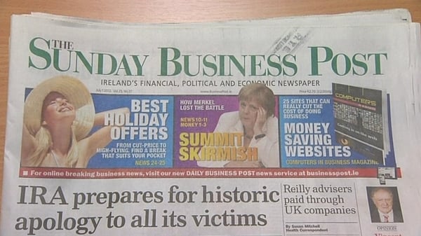 The Sunday Business Post says it expects no significant changes at the paper for the remainder of the year