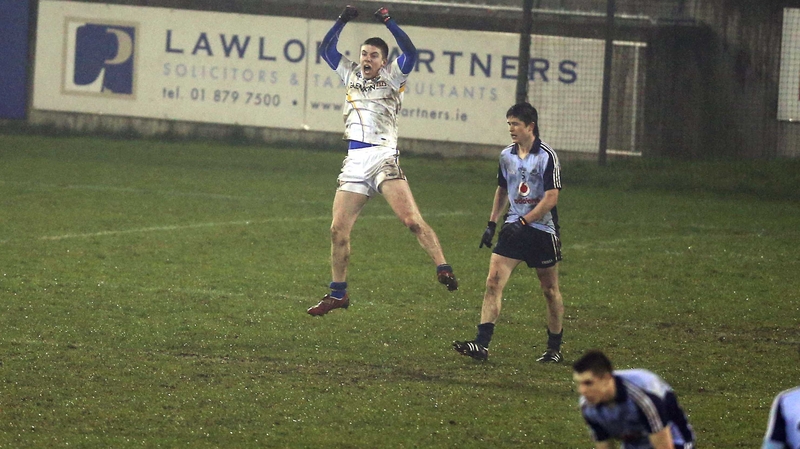 Robbie Smyth celebrates his goal for Longford