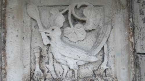 The carvings had been obscured by layers of grime