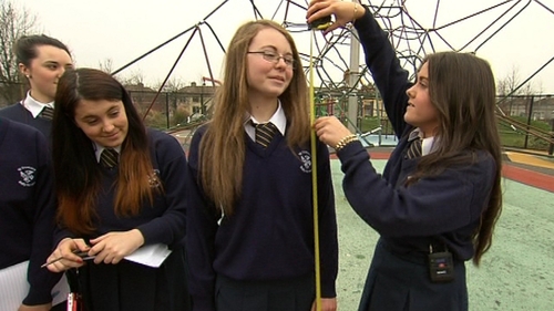 Future mathematical women at work