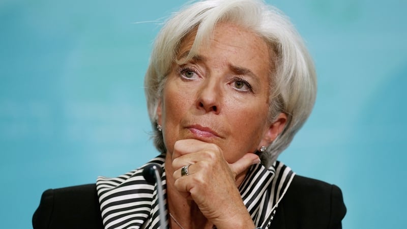 International Monetary Fund chief Christine Lagarde says time is slipping by