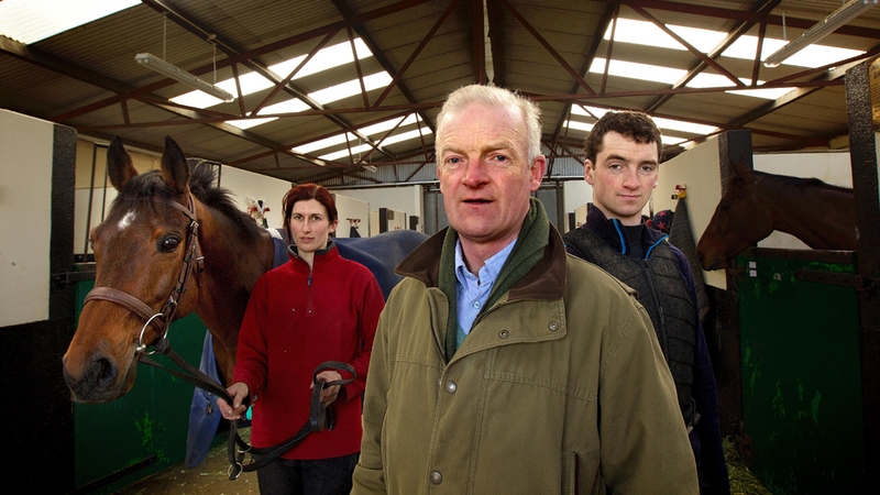 Trainer Willie Mullins has nine horses entered in the Irish Grand National