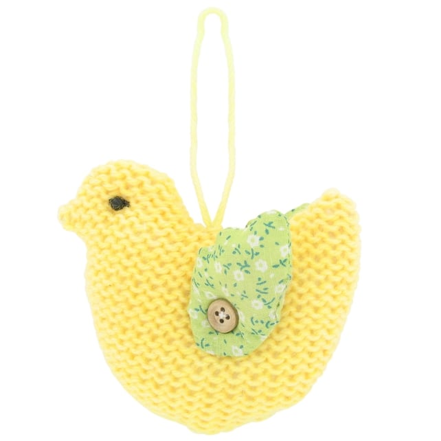 Knitted hanging bird decoration, €3.50