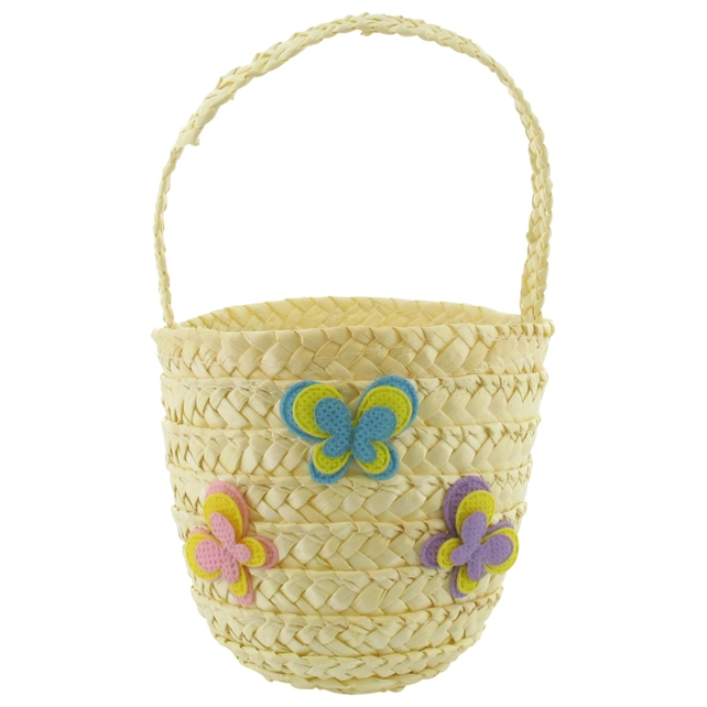 Raffia Easter basket, €5.50