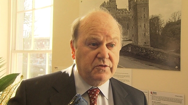Michael Noonan said banks are expected to report back to Government on their plans to cut costs