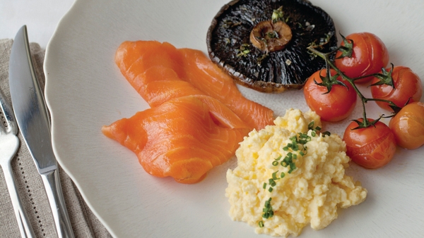 Scrambled Eggs with Burren Smoked Salmon