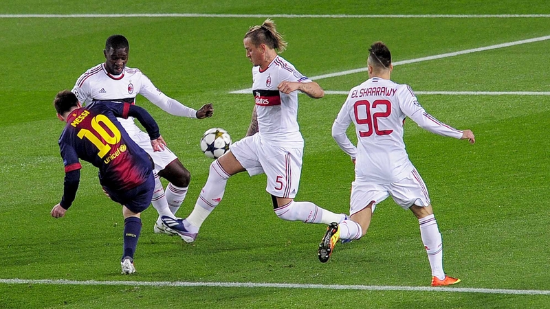 Lionel Messi and Barcelona put on a masterclass against Milan