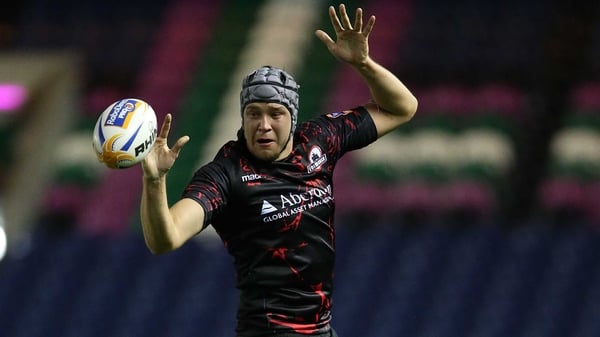 Grant Gilchrist in action for Edinburgh