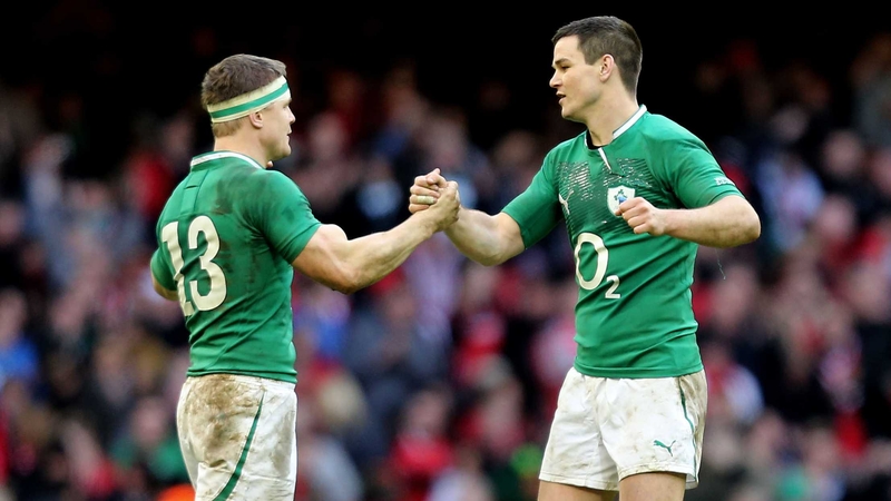 Brian O'Driscoll makes the team but Jonathan Sexton suffered a foot injury in training and is ruled out