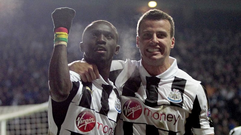 Third time lucky - Papiss Cisse opened the scoring in the 71st-minute after having seen two earlier efforts ruled out for offside