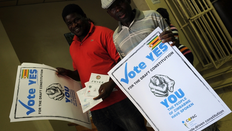 The new constitution is a prerequisite for the next presidential and parliamentary elections