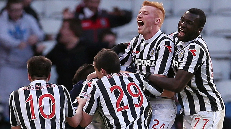 St Mirren won the League Cup for the first time in the club's history