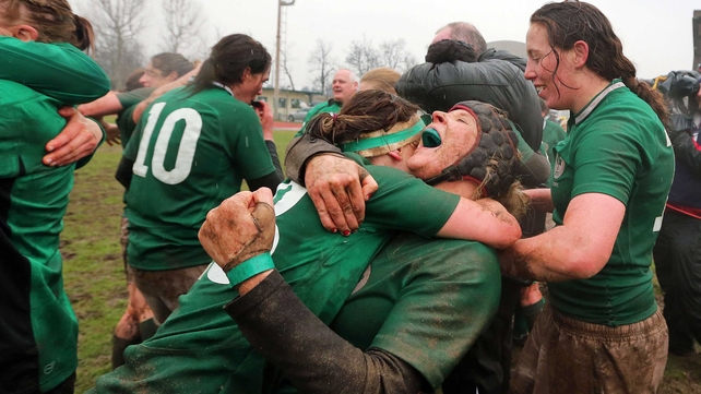 In March, Ireland's women's rugby team won their first Grand Slam title