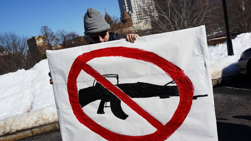 Proposals to ban assault weapons have been dropped from legislation to be debated next month