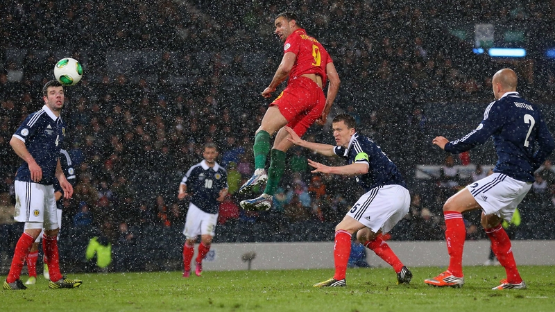 Hal Robson-Kanu scores the winner for Wales