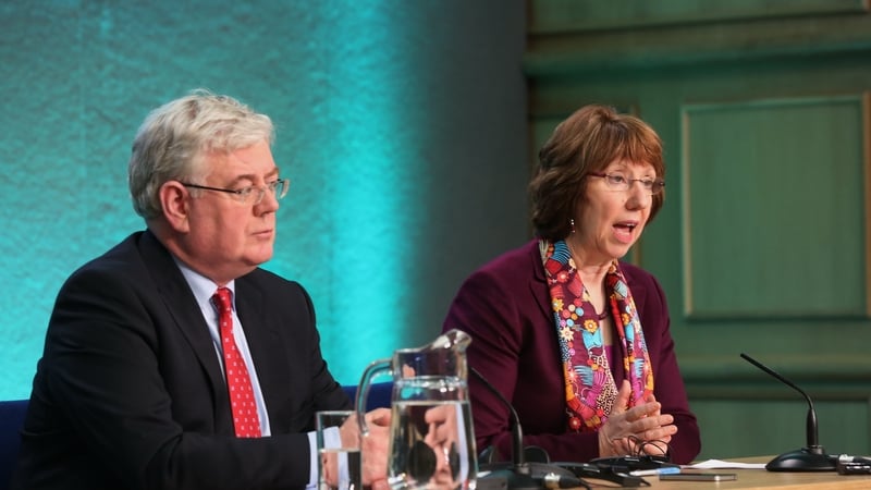 Catherine Ashton said there was a sense of urgency among EU leaders about need for progress on Syria