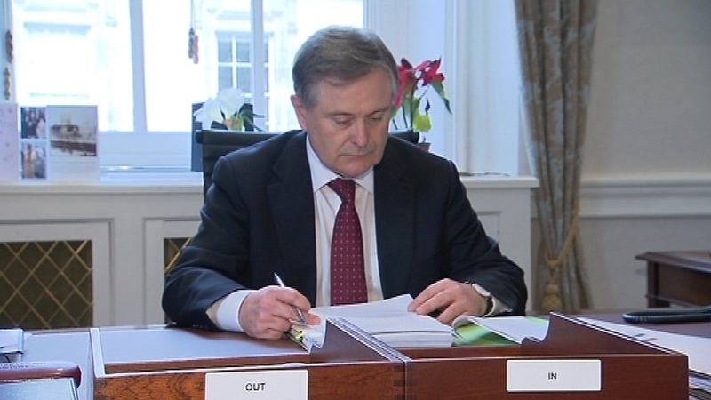 Brendan Howlin said no decision had yet been made