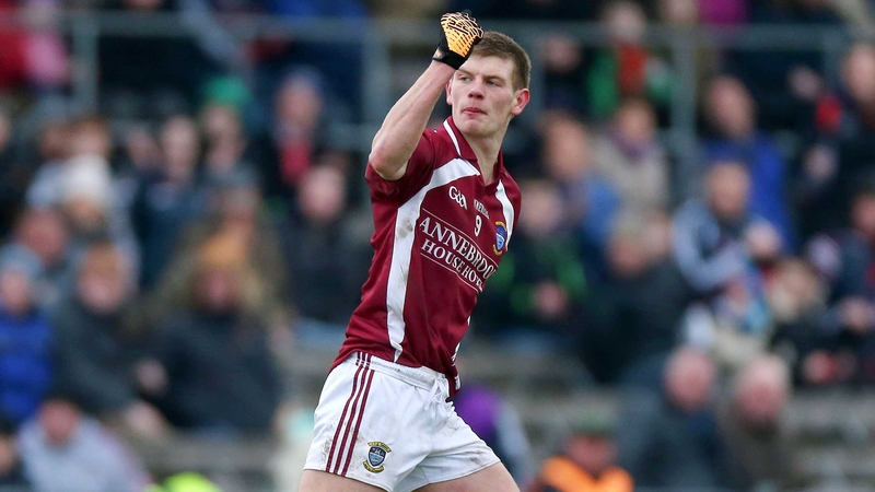 Westmeath free-taker John Heslin accounted for six of Westmeath's scores