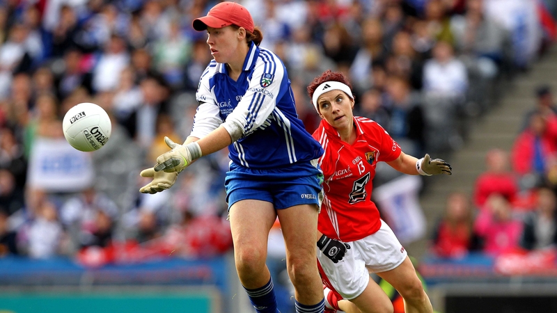 Linda Martin was on the scoresheet as Monaghan defeated Laois