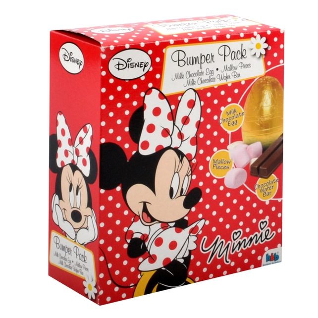 Minnie Mouse bumper pack, €2.50, available from Heatons