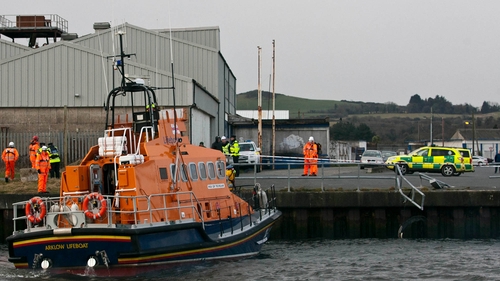 Lifeboat was called to the scene in Arklow (Pic: Garry O'Neill)