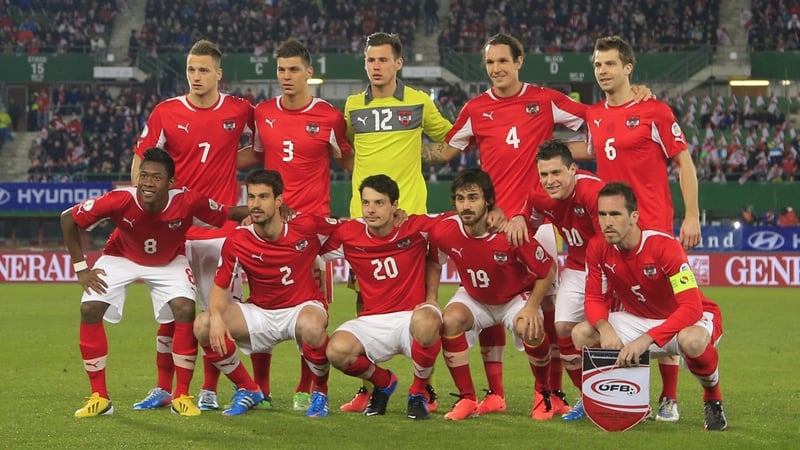 The Austrians arrive on the back of of a 6-0 win over the Faroes