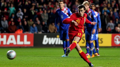 Gareth Bale scored from the spot