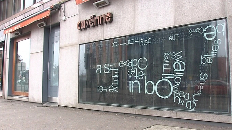 The restaurant is closing over the ongoing union flag protests