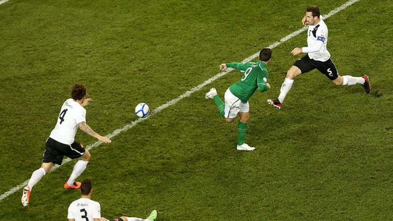 Shane Long hit the post with a back heel in a lively first half