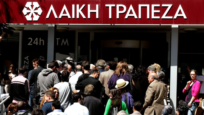 Banks reopened yesterday after an almost two-week shutdown