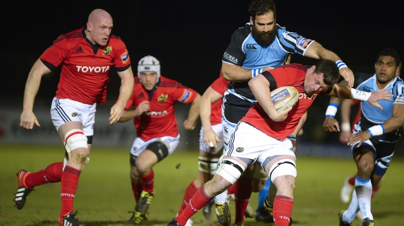 Munster's chance of making the play-offs have been dented following this latest reverse