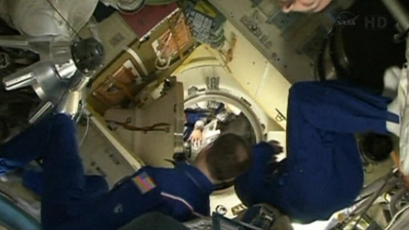 Astronauts Chris Cassidy and Tom Marshburn fixed the leak during a 5.5-hour spacewalk