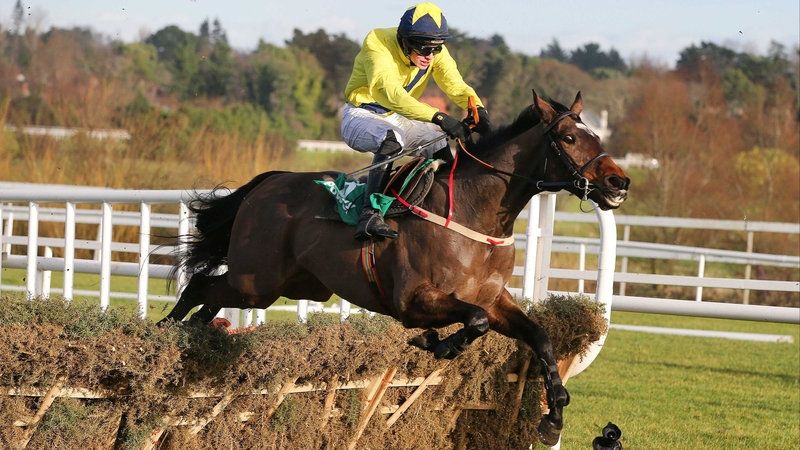 Danny Mullins partnered The Tullow Tank to a first win over hurdles at Naas earlier this month