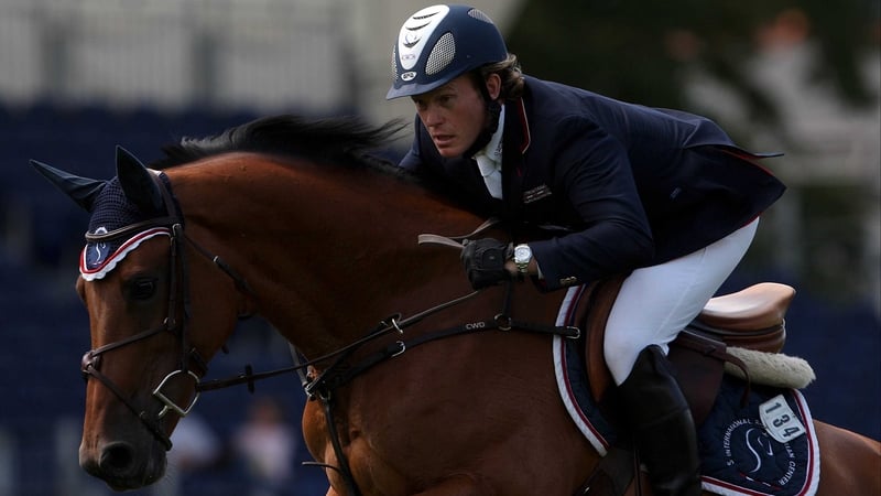 Cameron Hanley was one of 13 riders through to jump off