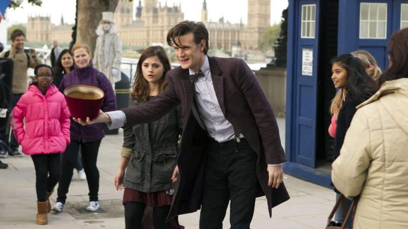 Jenna-Louise Coleman and Matt Smith will be at Comic-Con to promote Doctor Who's 50th anniversary
