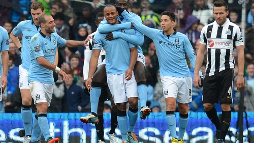 Vincent Kompany is sticking with Manchester City