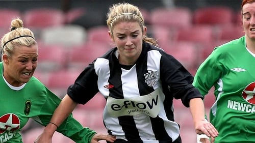 Noelle Murray put Raheny in front at Santry Stadium