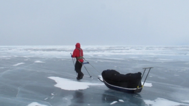 The adventurers are aiming to cross all of the world's main ice caps by the end of 2016