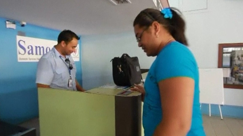 The airline said charging by weight was the fairest system