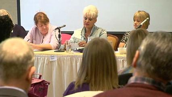 The group was set up after the outcry against the suspended sentence given to the father of Fiona Doyle (pictured centre)