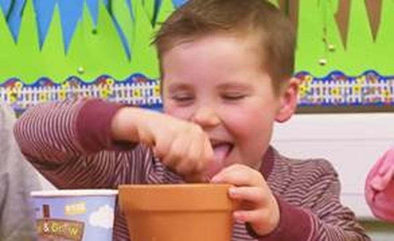 Kids are encouraged to get growing and sowing!