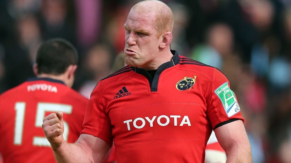Paul O'Connell only returned to action from back surgery two weeks ago