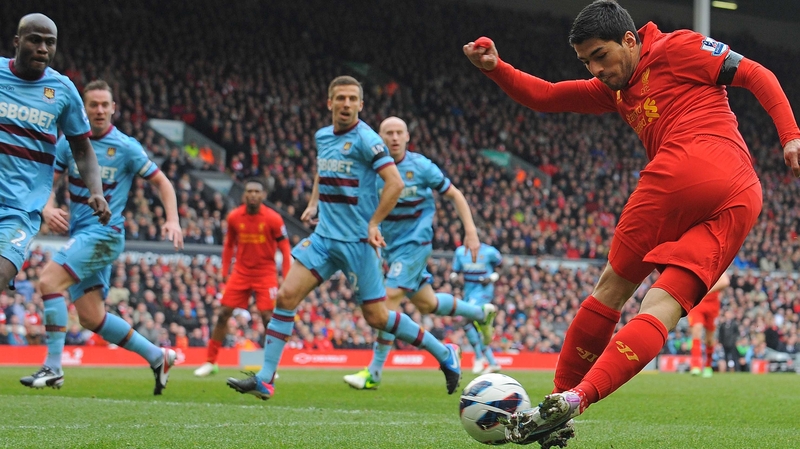 Suarez was the Premier League's top scorer last season with 31