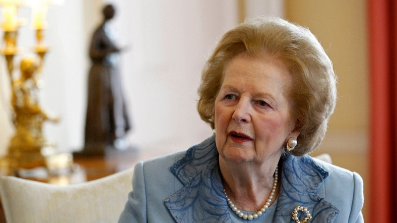 Margaret Thatcher died on Monday at the age of 87