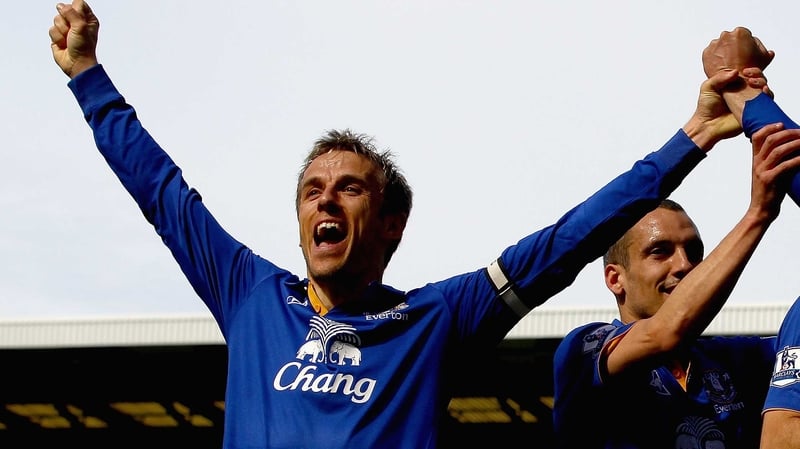 Former Everton made 242 appearances for Everton and 263 appearances for Manchester United