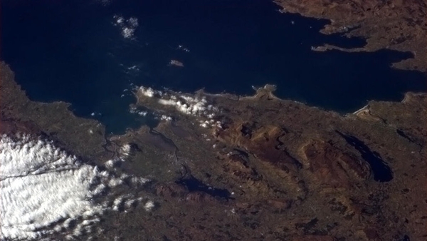 I've played the Road to Sligo many times with an Irish band, but the only time I've seen it was from space